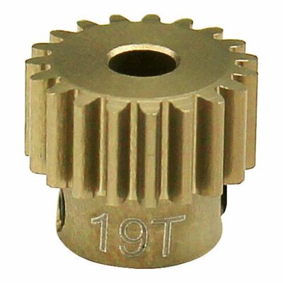 19t 48p Hard Anodized 7075 Pinion Gear 19t 48p Hard Anodized 7075 Pinion Gear