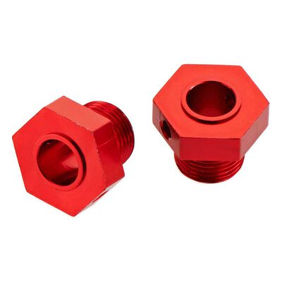 Wheel Hex Aluminum Red: Nero (2) Wheel Hex Aluminum Red: Nero (2)