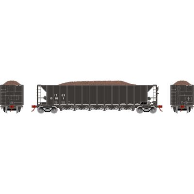 HO RTR 5-Bay Rapid Discharge Hopper ITGX Blk#10101 HO RTR 5-Bay Rapid Discharge Hopper ITGX Blk#10101