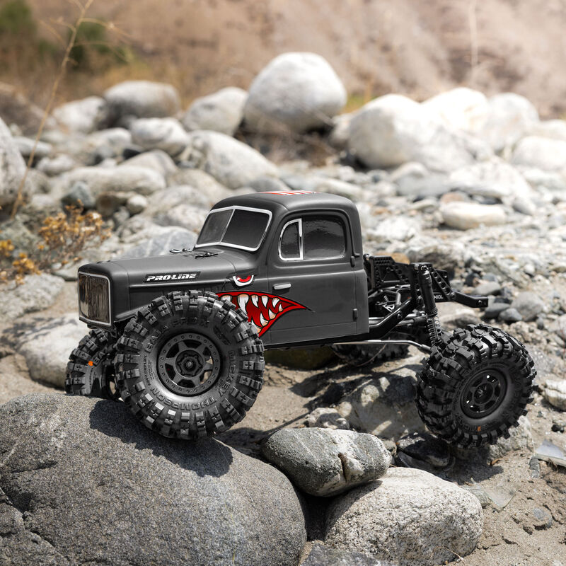 Pro-Line Racing 1/10 Limited Edition Pre-Cut/Pre-Painted Comp Wagon Cab-Only Body, Matte Black Pro-Line Racing 1/10 Limited Edition Pre-Cut/Pre-Painted Comp Wagon Cab-Only Body, Matte Black