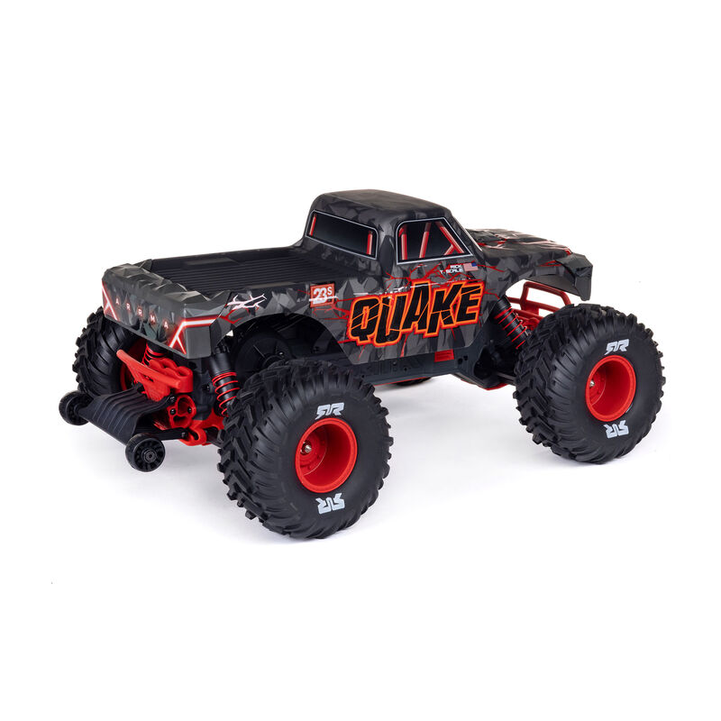 [���ܼ�] ARA3537T1 [ARRMA] 1/10 QUAKE 223S DSC 2WD RTR Brushless Monster Truck, Red