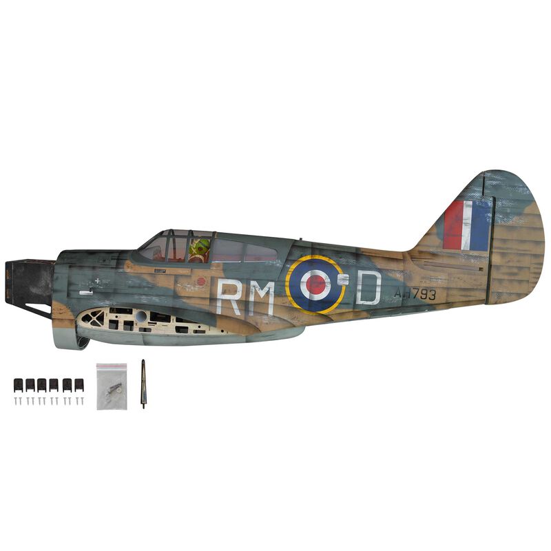 Fuselage: P-40 Warhawk 35-55cc