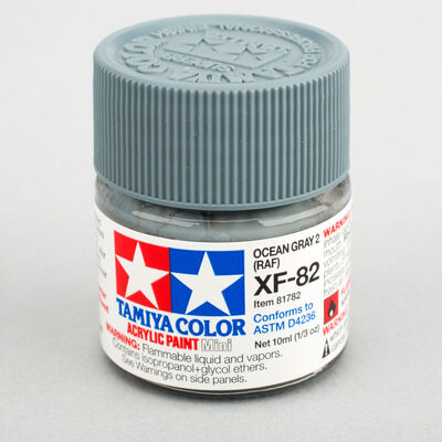 Acrylic Mini XF-82 Ocean Gray 2 RAF 10ml Bottle Acrylic Mini XF-82 Ocean Gray 2 RAF 10ml Bottle