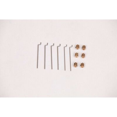 Linkage Rod w Holder ASW-17 EP Glider 2500mm Linkage Rod w Holder ASW-17 EP Glider 2500mm