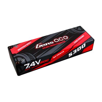 7.4V 5300mAh 2S 60C Hardcase Lipo Battery: XT60 7.4V 5300mAh 2S 60C Hardcase Lipo Battery: XT60
