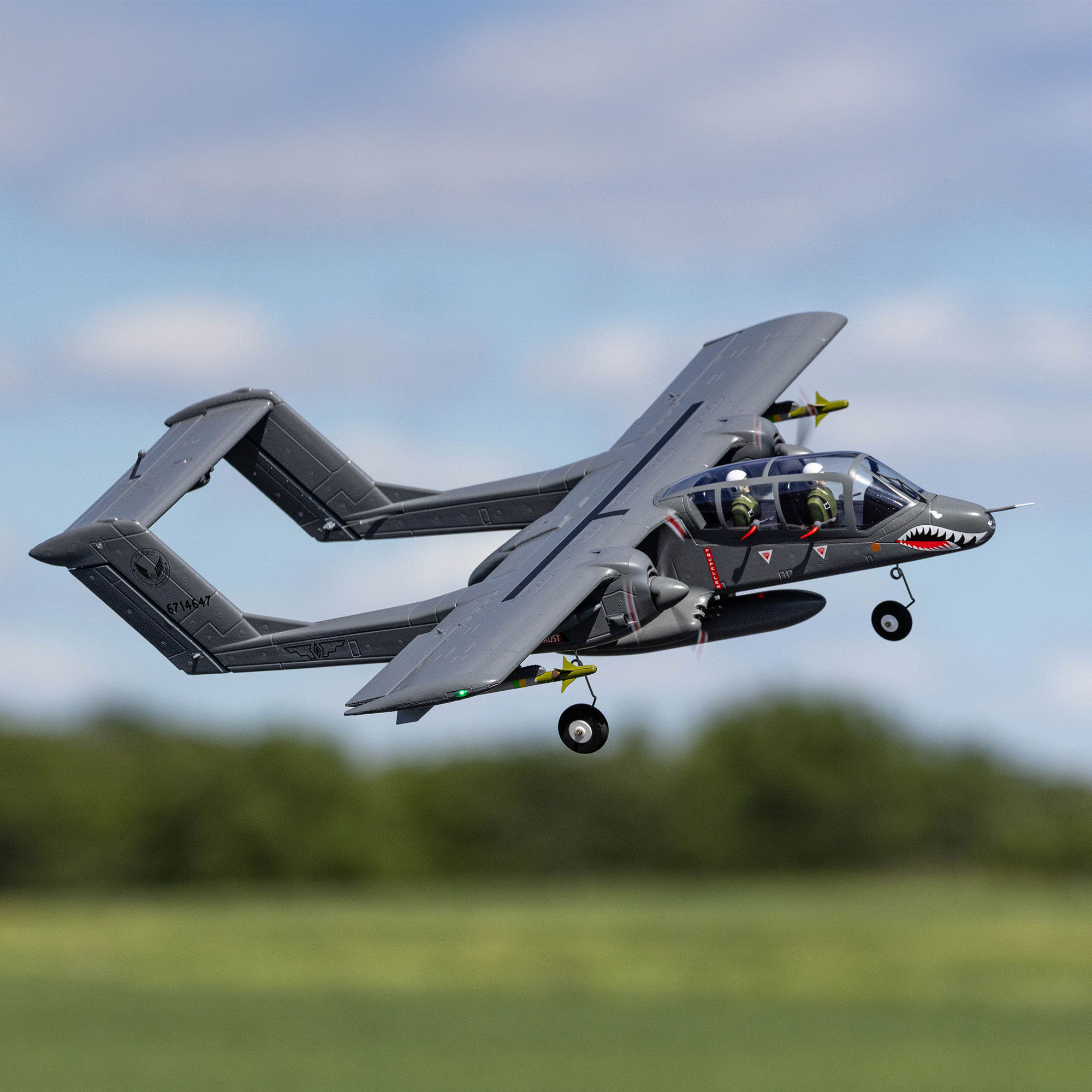E-flite E-flite Micro OV-10 Bronco 645mm BNF Basic with AS3X and