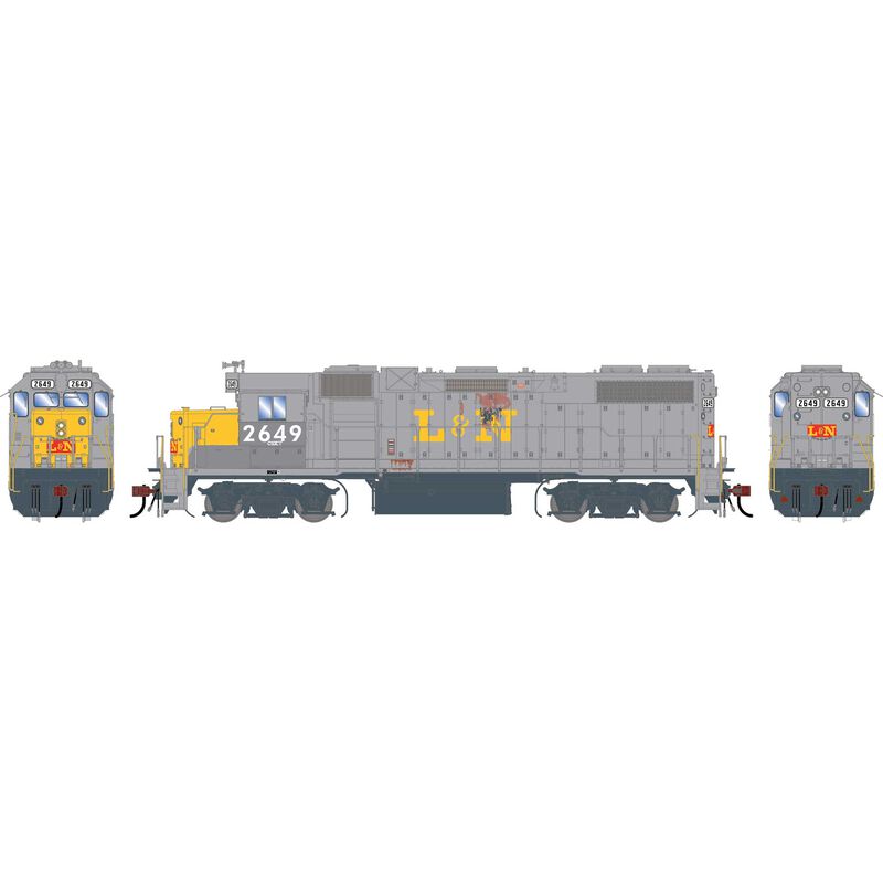 Athearn Genesis HO GEN GP38-2 Locomotive w/DCC & Sound, Primed For Grime CSXT 'Ex-LN Patched' #2649