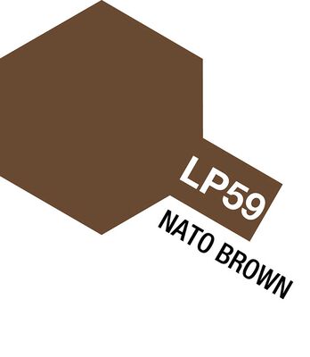 Lacquer Paint, LP-59 NATO Brown, 10 mL Lacquer Paint, LP-59 NATO Brown, 10 mL