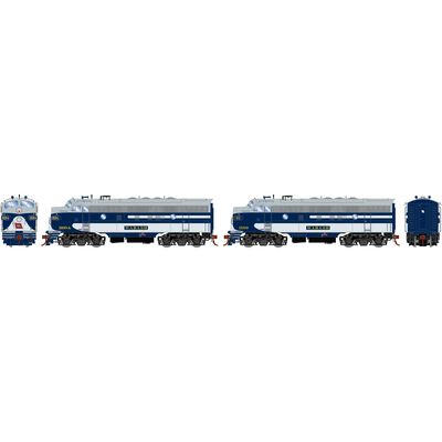 HO F7A / F7A Locomotive Set with DCC & Sound, WAB #1169-A, #1189 HO F7A / F7A Locomotive Set with DCC & Sound, WAB #1169-A, #1189