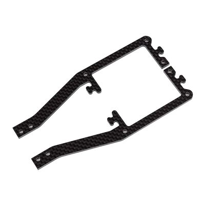 Carbon Fiber Side Braces, 1/10 Team Associated SR10M Carbon Fiber Side Braces, 1/10 Team Associated SR10M