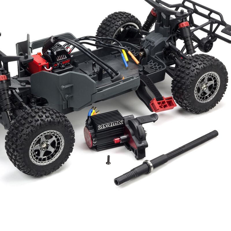 1/10 SENTON 3S BLX 4WD Brushless Short Course Truck with Spektrum RTR, Orange/Black