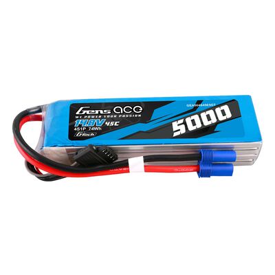 14.8V 5000mAh 4S 45C G-Tech Smart LiPo Battery: EC5 14.8V 5000mAh 4S 45C G-Tech Smart LiPo Battery: EC5