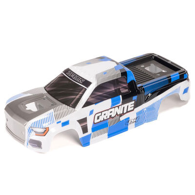 1/10 Clipless Painted Decaled Body, Blue: GRANITE 4X4 1/10 Clipless Painted Decaled Body, Blue: GRANITE 4X4