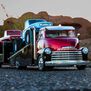 1/10 Custom 1953 Chevrolet Cab Over Engine Hauler RTR, Candy Red