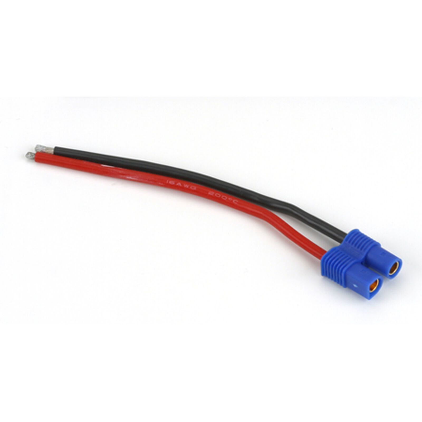 Connector: EC3 Battery with 4" Wire, 16 AWG