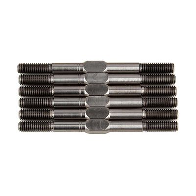 FT Titanium Turnbuckle Set, 3.5mm: RC10B6.4 FT Titanium Turnbuckle Set, 3.5mm: RC10B6.4