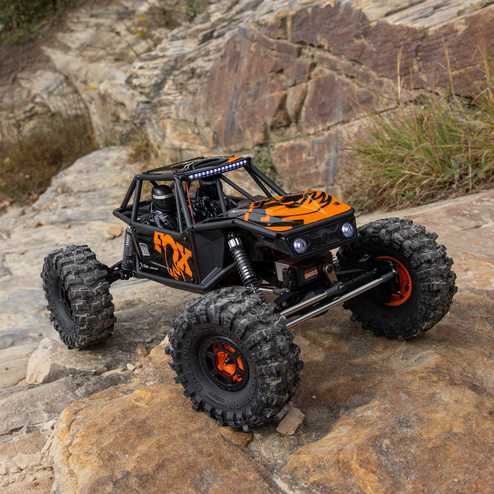 1/10 UTB10 Capra 1.9 4WS 4X4 Unlimited Trail Buggy Brushed RTR, 오렌지
