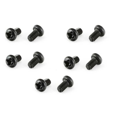 Button Head Cross Machine Screw 3x5mm (10) Button Head Cross Machine Screw 3x5mm (10)