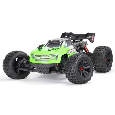 1/10 KRATON 4S 4X4 RTR Brushless Speed Truck, Green 1/10 KRATON 4S 4X4 RTR Brushless Speed Truck, Teal/Black