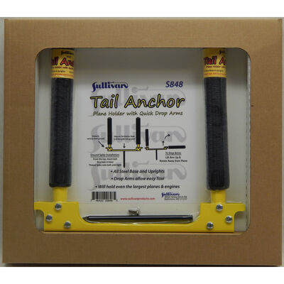 Tail Anchor Plane Holder with Drop Arms Tail Anchor Plane Holder with Drop Arms