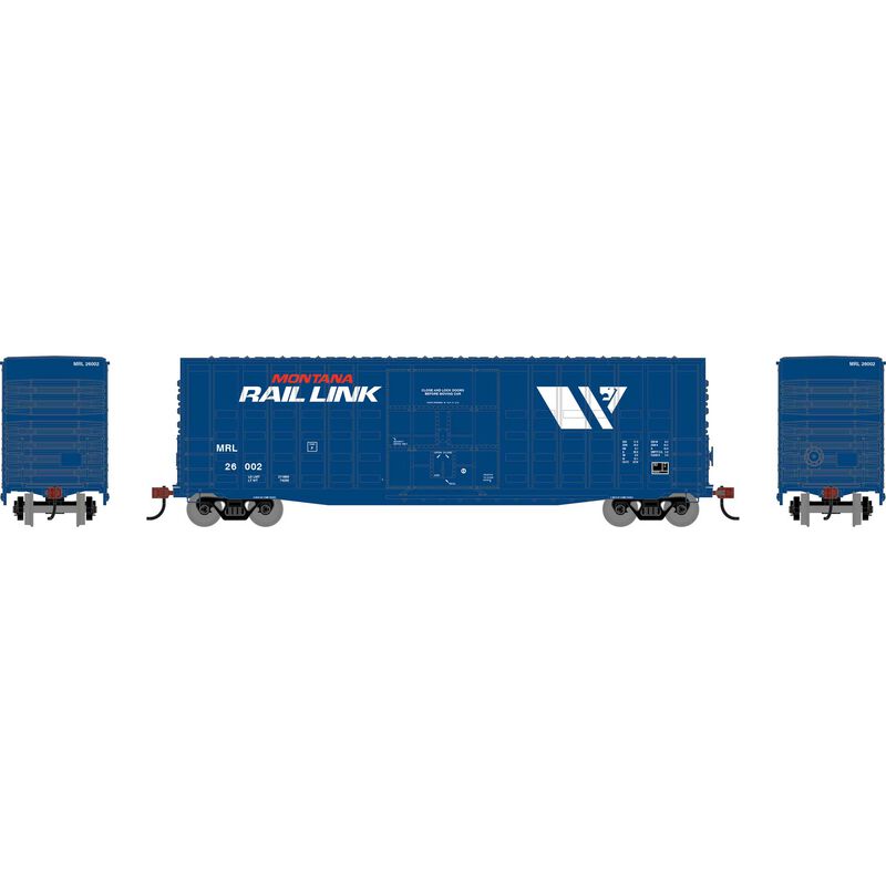 HO RND 50' Waffle High Cube Box Car MRL #26002