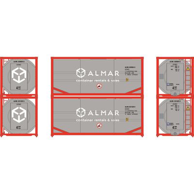 HO 20' ISO Tank Container, ALMU #820004 8/821029 9 (2) HO 20' ISO Tank Container, ALMU #820004 8/821029 9 (2)