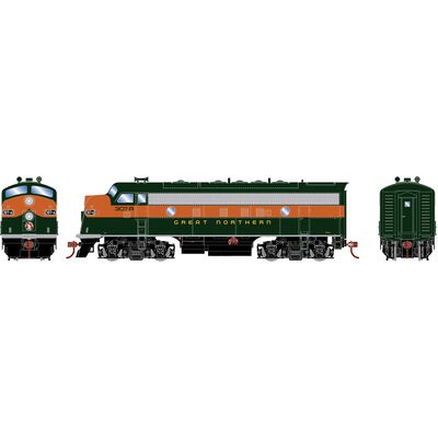 HO RND F7A Locomotive DCC-Ready, GN #307A HO RND F7A Locomotive DCC-Ready, GN #307A