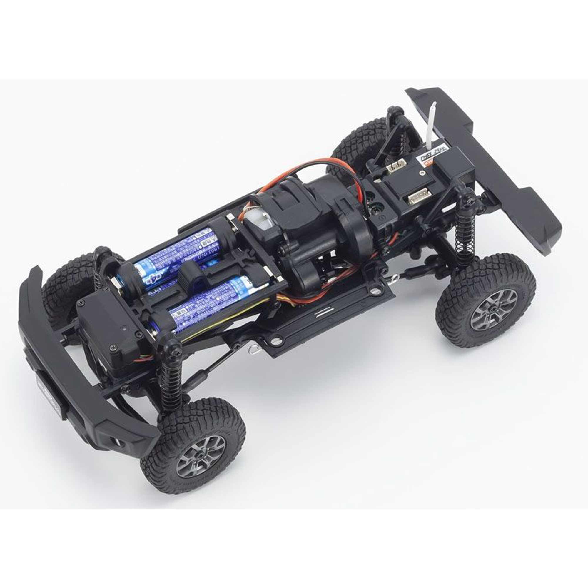 Kyosho 1/28 Suzuki Jimny Sierra MINI-Z 4X4 Crawler RTR, Jungle Gray | Horizon Hobby Kyosho 1/28 Suzuki Jimny Sierra MINI-Z 4X4 Crawler RTR, Jungle Gray | Horizon Hobby