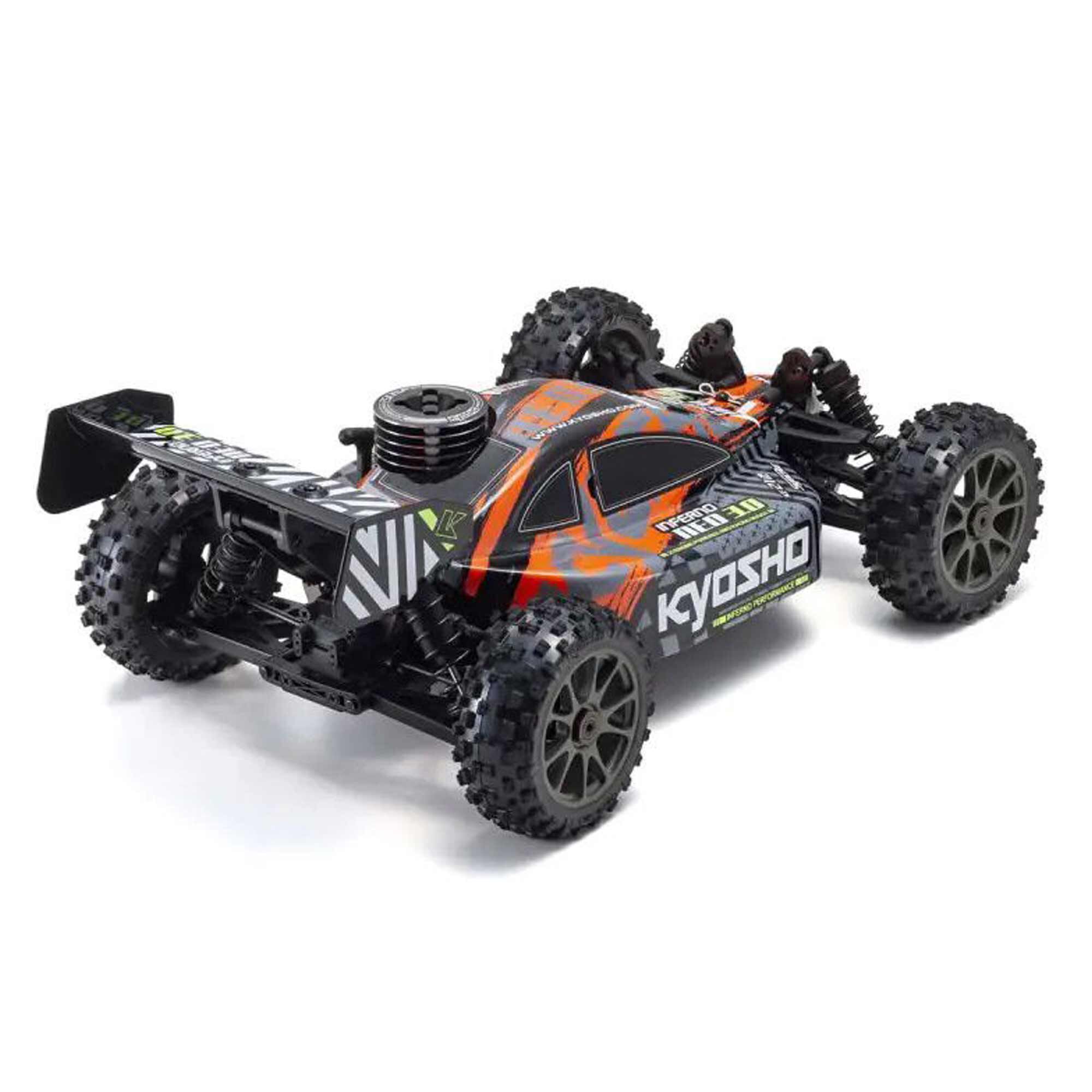 Kyosho 1/8 Inferno NEO 3.0 Nitro Buggy RTR, Red | Horizon Hobby