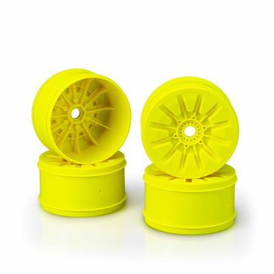 1/8 Pioneer 4.0" Truck Wheel, Yellow (4) 1/8 Pioneer 4.0" Truck Wheel, Yellow (4)