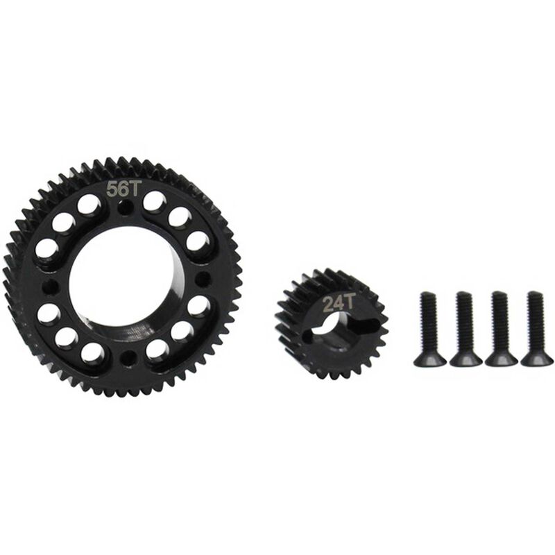Hot Racing Stealth X Drive UD2 Gear Set, Machined Horizon Hobby