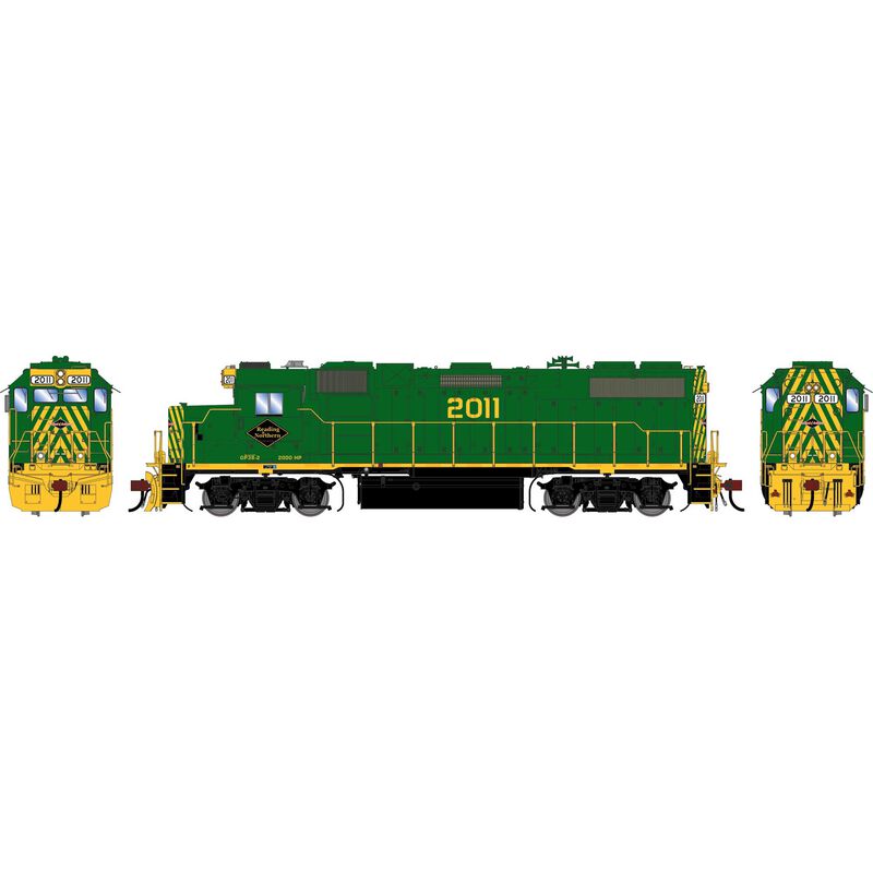 Athearn Genesis HO GEN GP38-2 Locomotive w/DCC & Sound, RBMN #2011