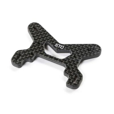 Carbon Front Shock Tower, STD: 22X-4 2.0 Carbon Front Shock Tower, STD: 22X-4 2.0
