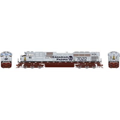HO GEN EMD SD70ACU Locomotive with DCC & Sound, CP/Military Tribute #7022 HO GEN EMD SD70ACU Locomotive with DCC & Sound, CP/Military Tribute #7022
