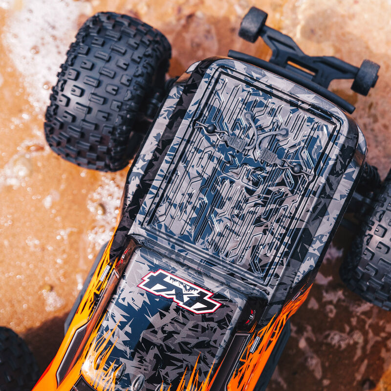 1/10 GRANITE 3S BLX 4WD Brushless Monster Truck RTR, Orange/Black