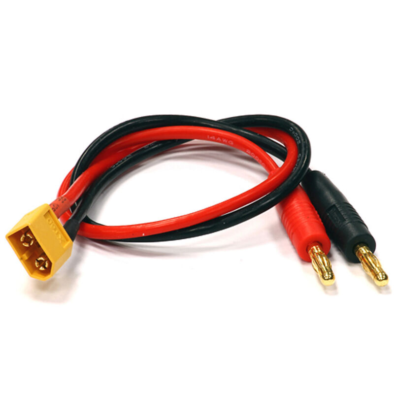 Adapter: XT60 Male / Banana Male with 300mm Wire Harness