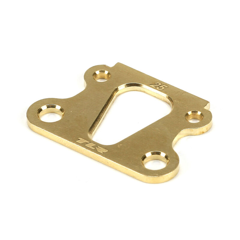 Brass Kick Angle Shim, 25 Deg: 22