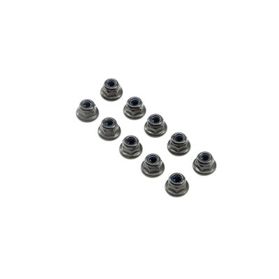M3 Flanged Lock Nuts (10) M3 Flanged Lock Nuts (10)
