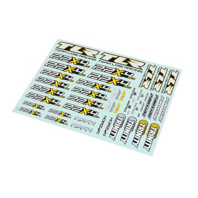 Sticker Sheet: 22X-4 2.0 Sticker Sheet: 22X-4 2.0