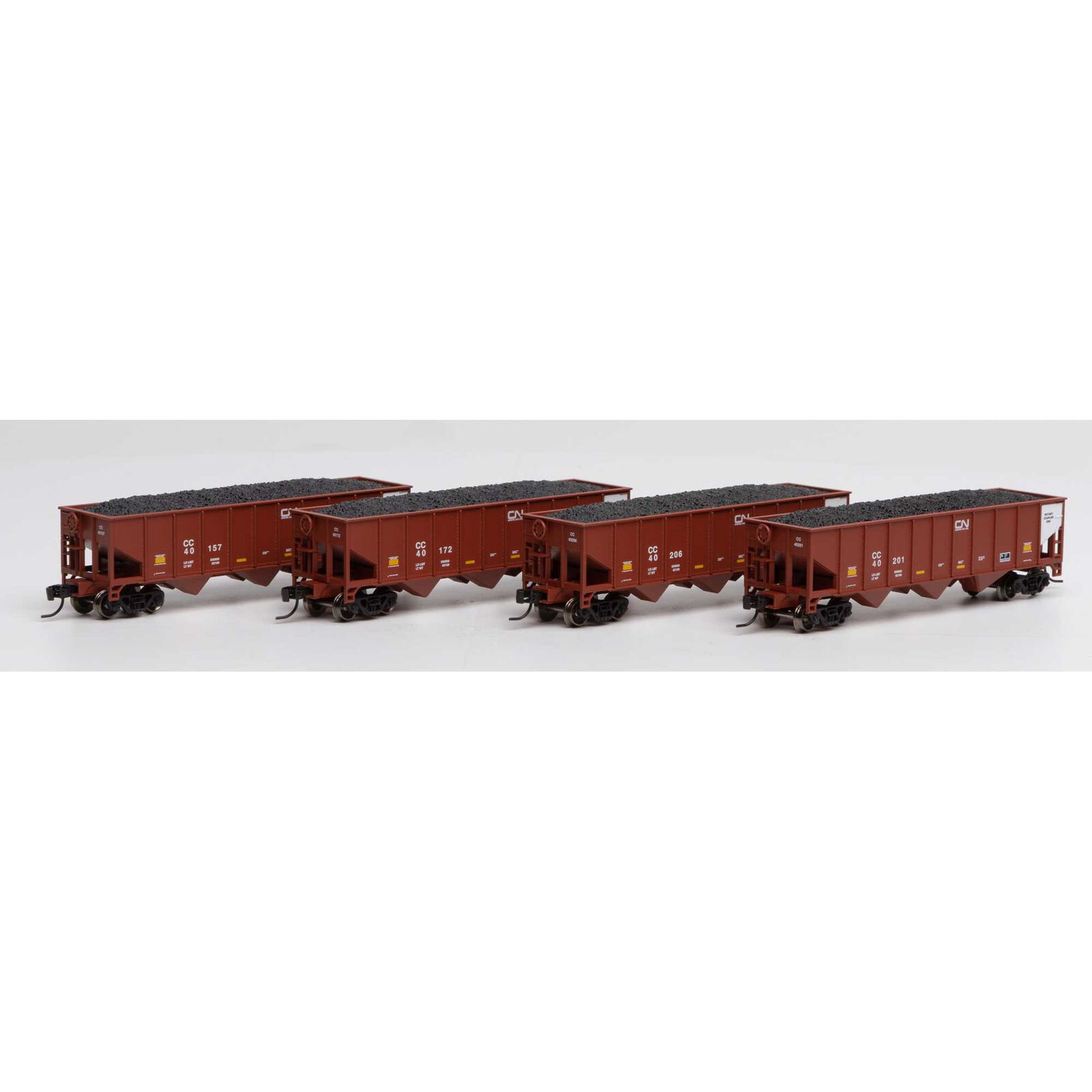 N 40' 3-Bay Ribbed Hopper with Load, CC #2 (4)