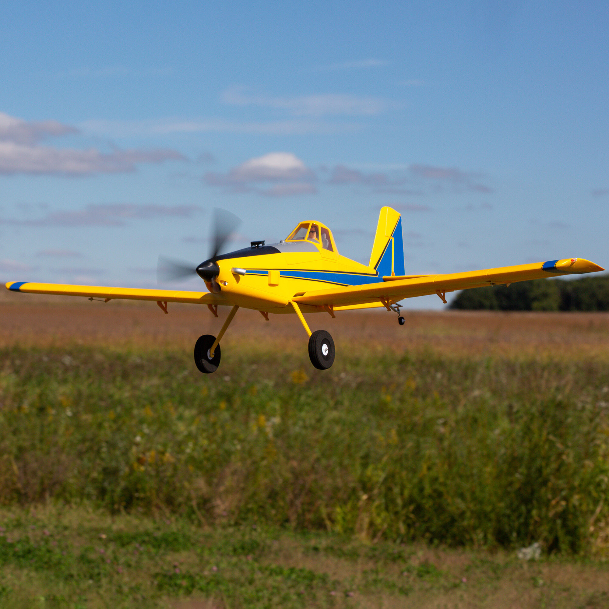 [���ܼ�] EFL16450 [E-FLITE] 1500mm Air Tractor BNF Basic (����, ���ӱ�, �÷�, LED, ���̷�, ���ű� ����)