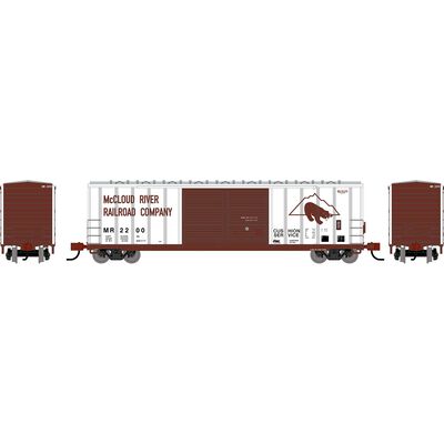 N ATH 50' FMC Centered Double Door Box Car, MR #2200 N ATH 50' FMC Centered Double Door Box Car, MR #2200