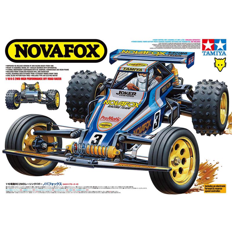 Tamiya 1/10 Novafox 2WD Off-Road Buggy Kit | Horizon Hobby