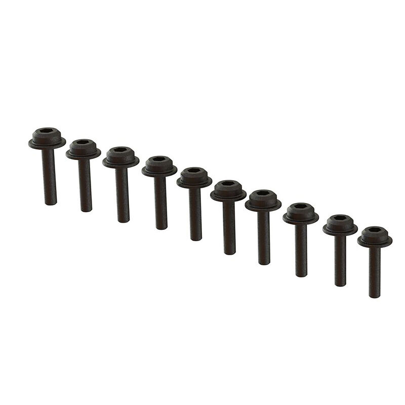 Flanged Cap Head Screw M2x12mm (10) Flanged Cap Head Screw M2x12mm (10)