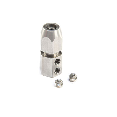 Motor Coupler 5mm (Motor)/4.7mm (Flexshaft) Motor Coupler 5mm (Motor)/4.7mm (Flexshaft)