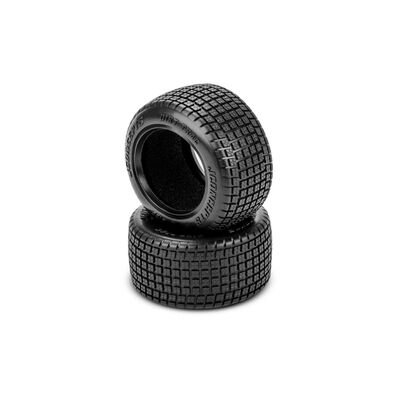 1/16 Dirt Trac Mini Rear 2WD Buggy Tires & Inserts, Green Compound (2) 1/16 Dirt Trac Mini Rear 2WD Buggy Tires & Inserts, Green Compound (2)