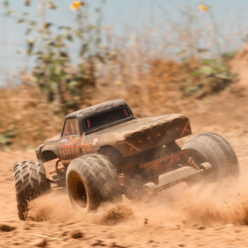 [���ܼ�] ARA3537T1 [ARRMA] 1/10 QUAKE 223S DSC 2WD RTR Brushless Monster Truck, Red