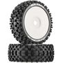 Six-Pack C2 Mounted Buggy Tires, White (2)