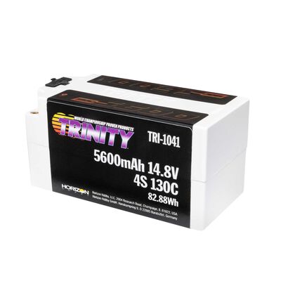 14.8V 5600mAh 4S 130C Shorty LiPo Battery, 5mm Bullets 14.8V 5600mAh 4S 130C Shorty LiPo Battery, 5mm Bullets