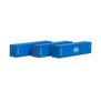 HO RTR 40' Corrugated HC Container, Cosco #1 (3)